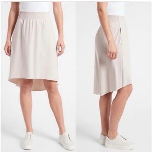 Athleta Cream Cosmic Skirt